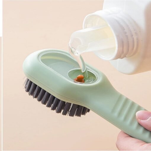 Automatic Liquid Laundry Scrub Brush with Soap Dispenser - Image 3
